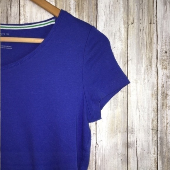 Talbots Blue Tee - Picture 2 of 3